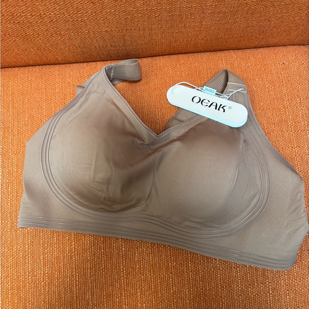 Women's Tan Comfort Bra